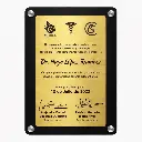 Reconocimiento / Placa Conmemorativa de Pared 30x45cm