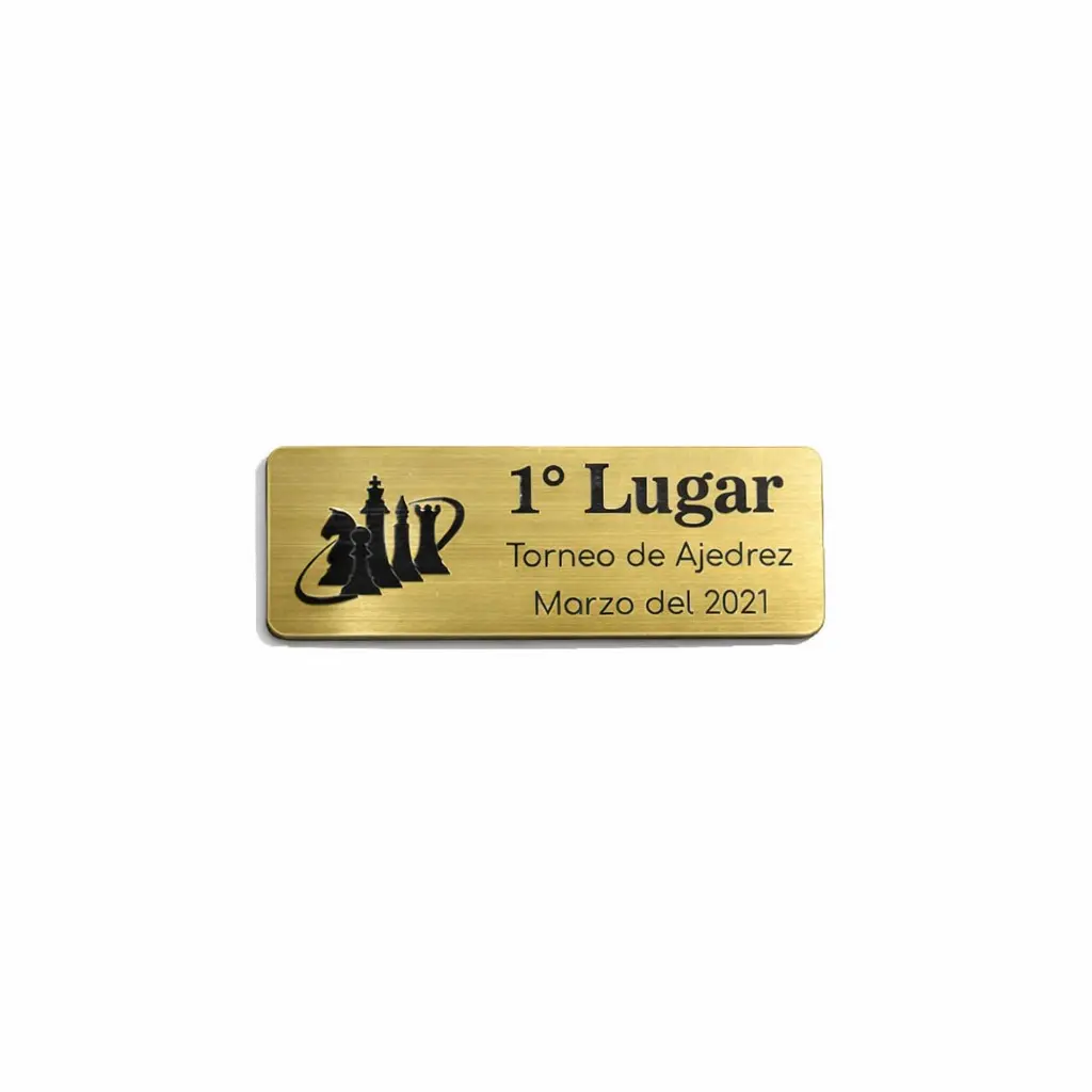 Placa para Trofeo 48cm2