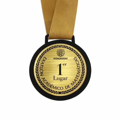 Medalla De Premiación Circular En Acrílico